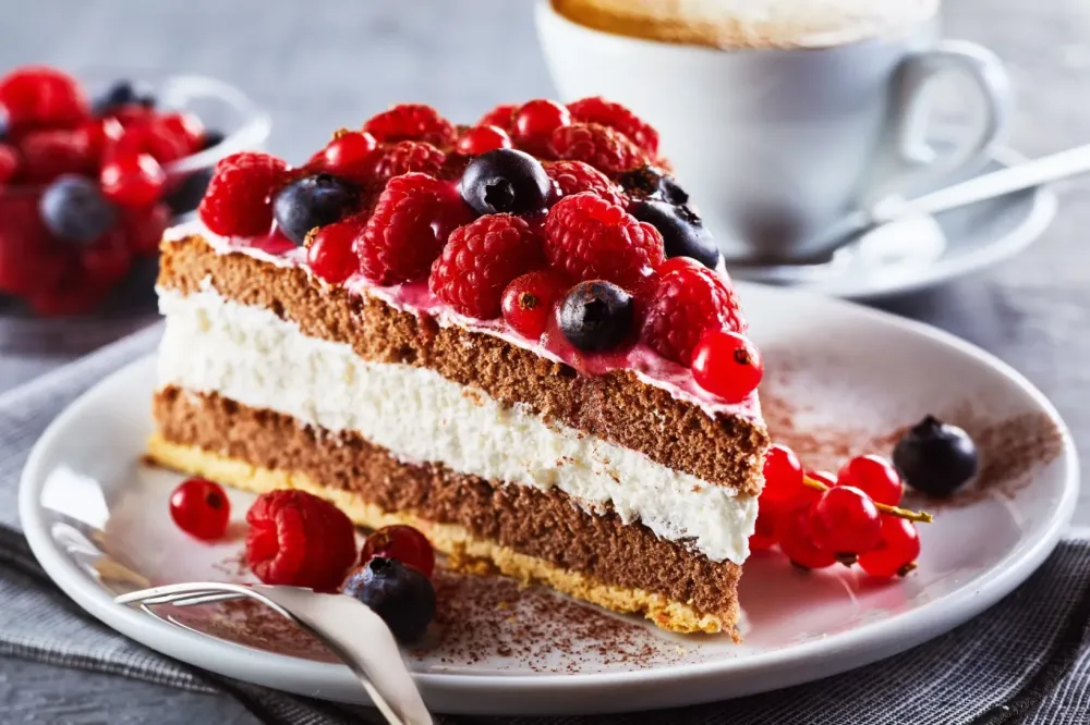 Tarte fine aux fruits de saison